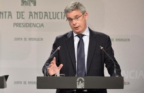 ep portavozgobierno andaluz juan carlos blanco en ruedaprensa