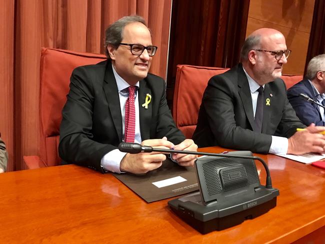 El presidente de la Generalitat, Quim Torra | EUROPA PRESS ep presidentela generalitat quim torra