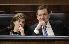 ep soraya saenzsantamariamariano rajoy enhemiciclo