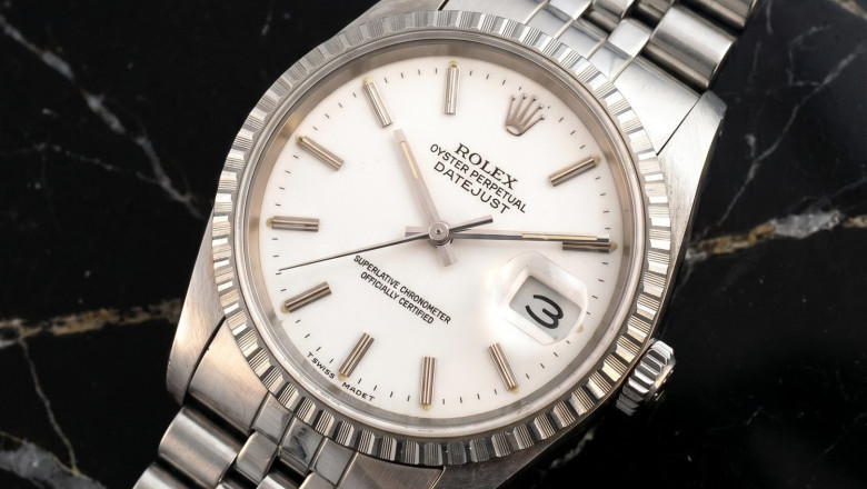 Rolex Datejust Ref. 16220 with George Daniels co-axial escapement rolex datejust george daniels