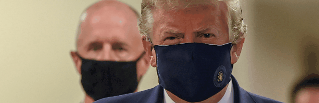 donald trump mascarilla portada