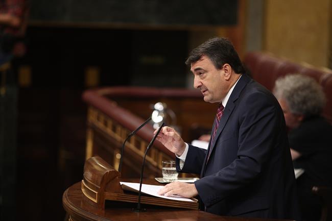 Aitor Esteban interviene durante el debate de totalidad de los Presupuestos | EUROPA PRESS ep aitor esteban interviene durantedebatetotalidadlos presupuestos