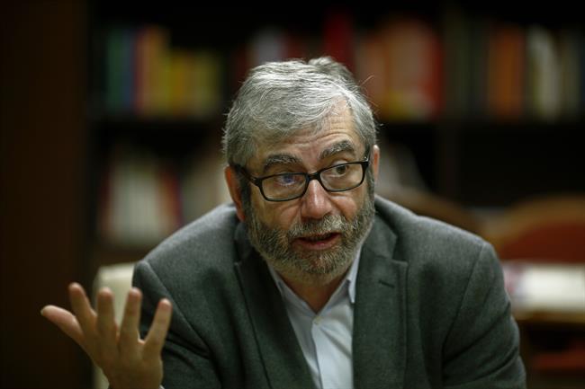 ep antonio munoz molina duranteentrevistaeuropa press