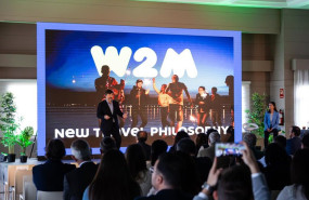ep archivo   el consejero delegado de w2m gabriel subias y la directora general del bedbank dmc
