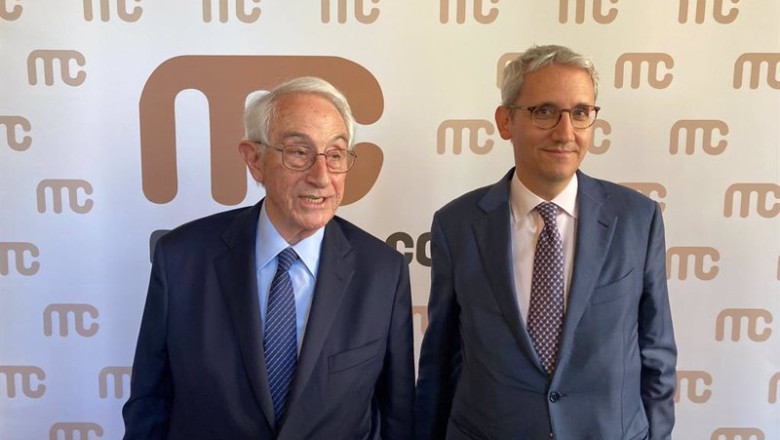 ep archivo el presidente de miquel y costas jordi mercader miro y el vicepresidente ejecutivo ep archivo el presidente de miquel y costas jordi mercader miro y el vicepresidente ejecutivo