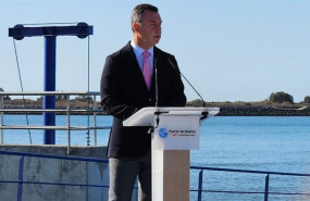 ep archivo   el presidente de puertos del estado gustavo santana en el puerto de huelva