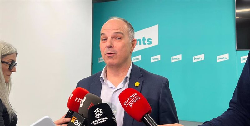 ep archivo el secretario general de junts jordi turull en declaraciones a la prensa ep archivo el secretario general de junts jordi turull en declaraciones a la prensa