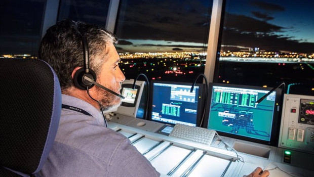 ep archivo   enaire participa en el control aereo de las maniobras militares ocean sky 2023 en