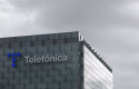 ep archivo   fachada de la sede de telefonica en madrid espana