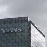 ep archivo   fachada de la sede de telefonica en madrid espana