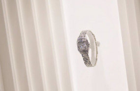 ep archivo   reloj panthre de cartier en la muestra pavilion of design