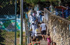 ep desinfeccion en una favela de rio de janeiro