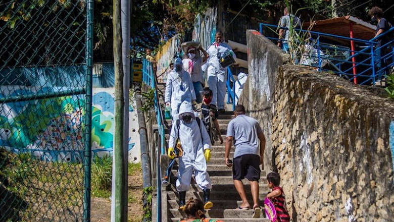 ep desinfeccion en una favela de rio de janeiro
