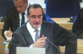 ep el abogado de la exconsejera de bankia araceli mora durante la presentacion de conclusiones