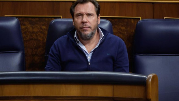 ep el ministro de transportes y movilidad sostenible oscar puente durante el pleno del congreso de