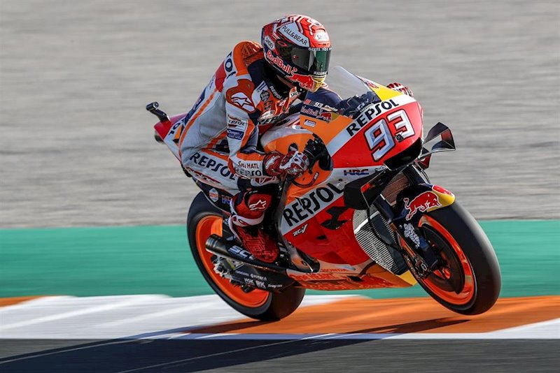 ep el piloto de motogp marc marquez repsol honda en el gp valencia 2019