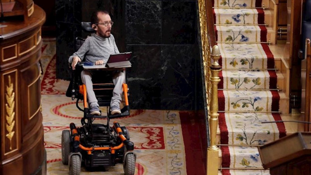ep el portavoz parlamentario de unidas podemos pablo echenique durante la primera sesion de control