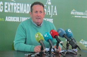 ep el presidente de apag extremadura asaja juan metidieri en rueda de prensa