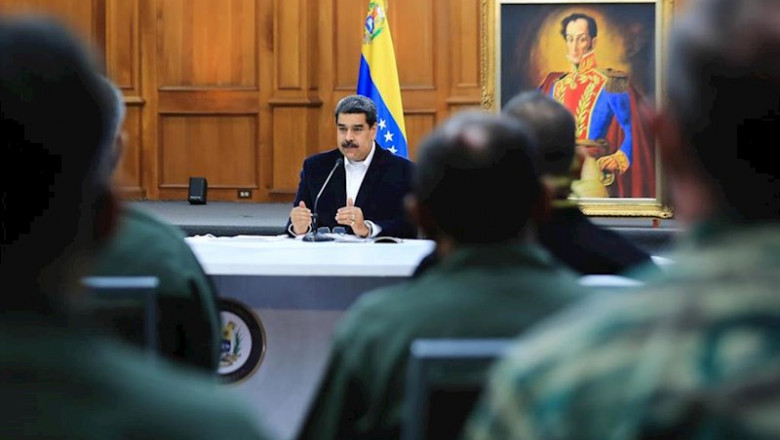 ep el presidente venezolano nicolas maduro