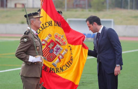 ep el vicepresidente de la comunidad de madrid ignacio aguado en una jura de bandera en paracuellos