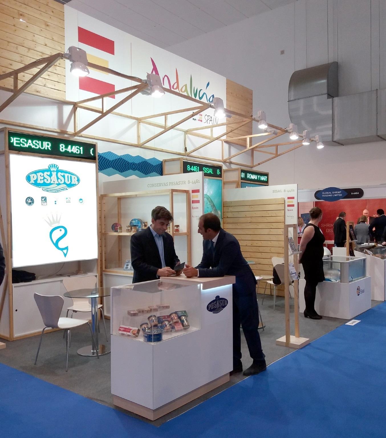 Feria Sea Food en Bélgica | EUROPA PRESS/JUNTA DE ANDALUCÍA ep feria sea foodbelgica
