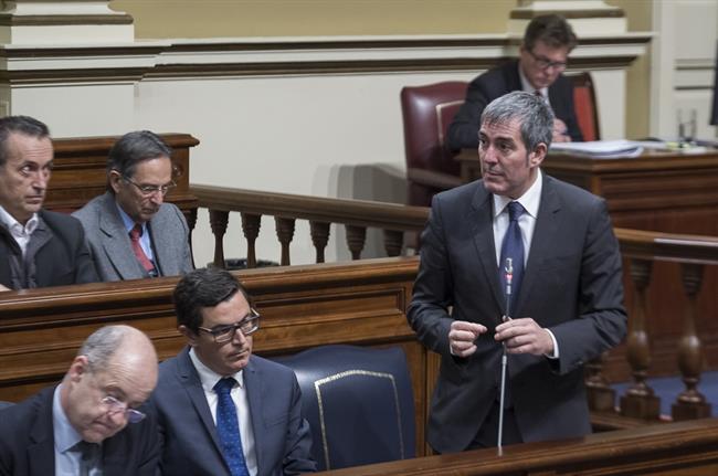 Fernando Clavijo en el Pleno del Parlamento de Canarias | PARCAN ep fernando clavijoplenoparlamentocanarias