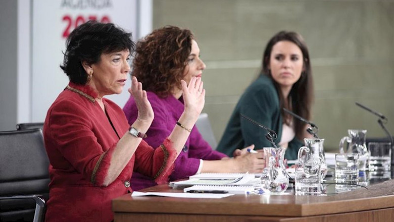 ep i-d la ministra de educacion y formacion profesional isabel celaa la ministra portavoz y de