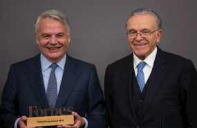 ep ignacio garralda presidente de mutua madrilena y de su fundacion ha recibido el premio forbes a
