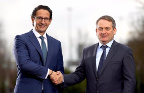 ep jose luis manzanares abasolo consejero delegado de ayesa y john byrne director general de