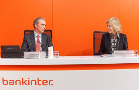 ep la consejera delegada de bankinter maria dolores dancausa y el director financiero jacobo diaz