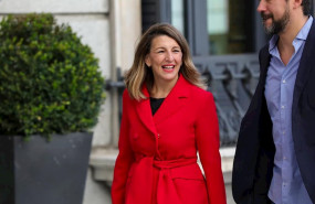 ep la diputada de galicia en comun por pontevedra yolanda diaz llega al congreso de los diputados