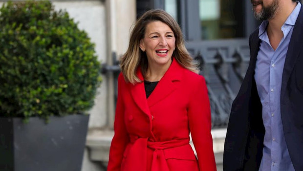 ep la diputada de galicia en comun por pontevedra yolanda diaz llega al congreso de los diputados