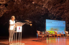 ep la ministra de industria comercio y turismo reyes maroto en lanzarote