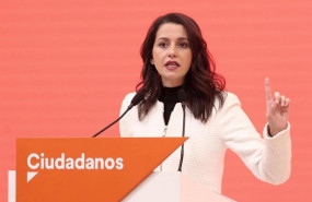 ep la portavoz de ciudadanos en el congreso ines arrimadas en rueda de prensa en la sede del partido