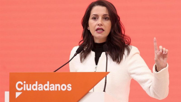 ep la portavoz de ciudadanos en el congreso ines arrimadas en rueda de prensa en la sede del partido