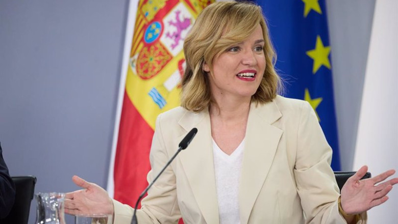 ep la portavoz del gobierno y ministra de educacion formacion profesional y deportes pilar alegria ep la portavoz del gobierno y ministra de educacion formacion profesional y deportes pilar alegria