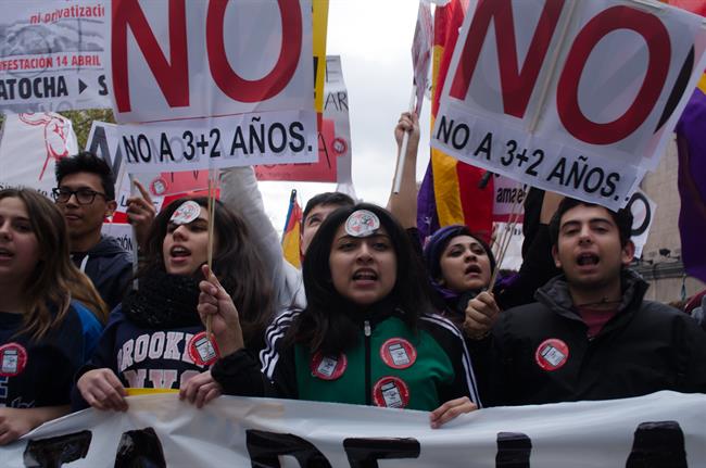 Manifestación de estudiantes en Madrid | Europa Press - Archivo ep manifestacionestudiantesmadrid