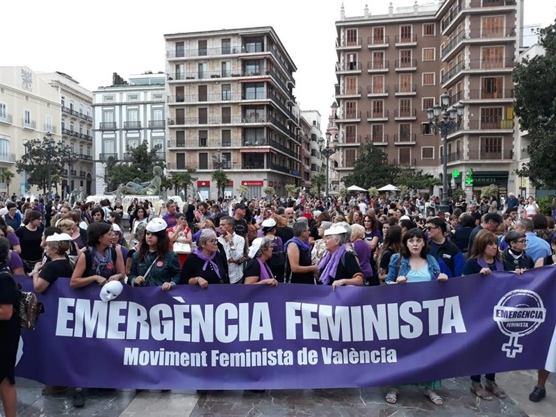 ep marcha de la emergencia feminista en valncia