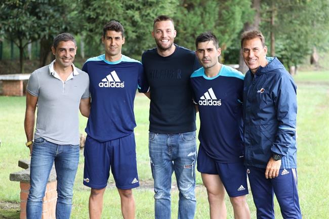 Michu con Jesule, David Aganzo y Martín Vázquez | AFE ep michujesule david aganzomartin vazquez