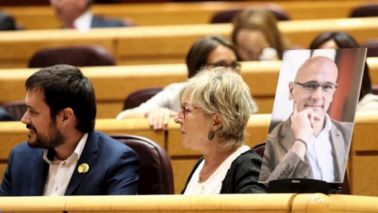Mirella Cortés, portavoz de ERC en el Senado. | Eduardo Parra - Europa Press - Archivo ep mirella cortes portavoz de erc en el senado