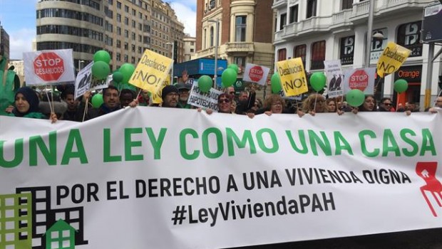 ep pancartala manifestacion organizadala pah