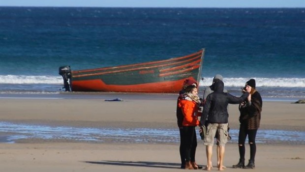 ep patera llego ayer playa famara lanzarote