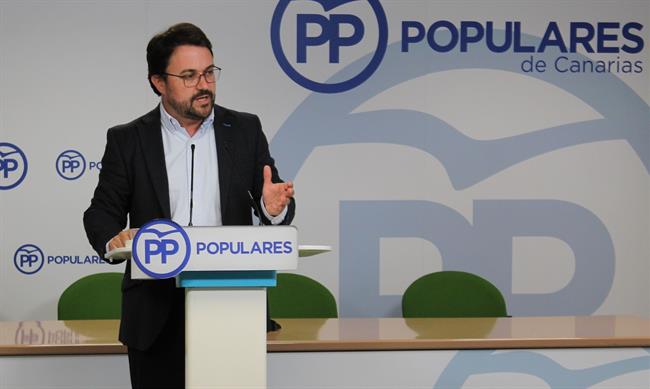 El presidente del PP de Canarias, Asier Antona | CEDIDO POR PP ep presidenteppcanarias asier antona 20170317221502