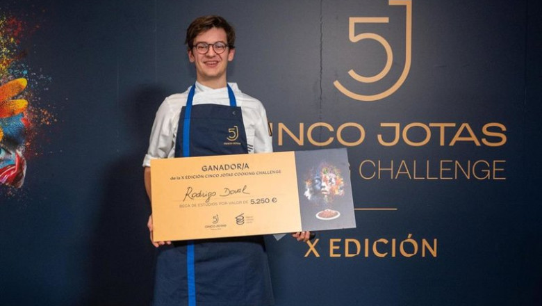 ep rodigo doval se proclama ganador de la decima edicion del cinco jotas cooking challenge