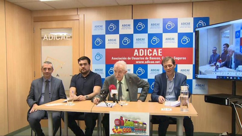 Rueda de prensa de Adicae | EUROPA PRESS ep rueda de prensa de adicae