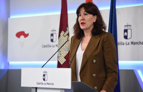 ep rueda de prensa de la portavoz del gobierno de castilla-la mancha blanca fernandez