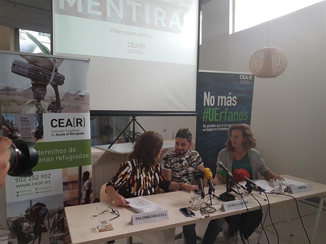 Rueda de prensa de CEAR ante el fin del plazo de acogida de refugiados | EUROPA PRESS ep ruedaprensacearfinplazoacogidarefugiados