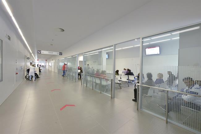 Sala de espera de Urgencias del CHN. | EP/GOBIERNO DE NAVARRA ep salaesperaurgenciaschn