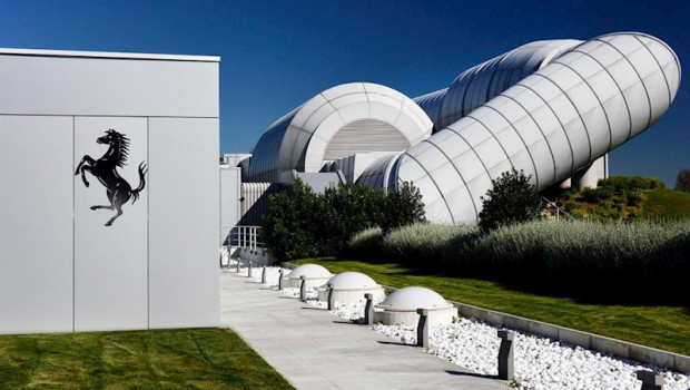 ep tunel de viento en la planta de ferrari en maranello italia