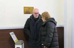 ep unai sordo y ana fernandez de los muros antes de participar en las jornadas de la uva